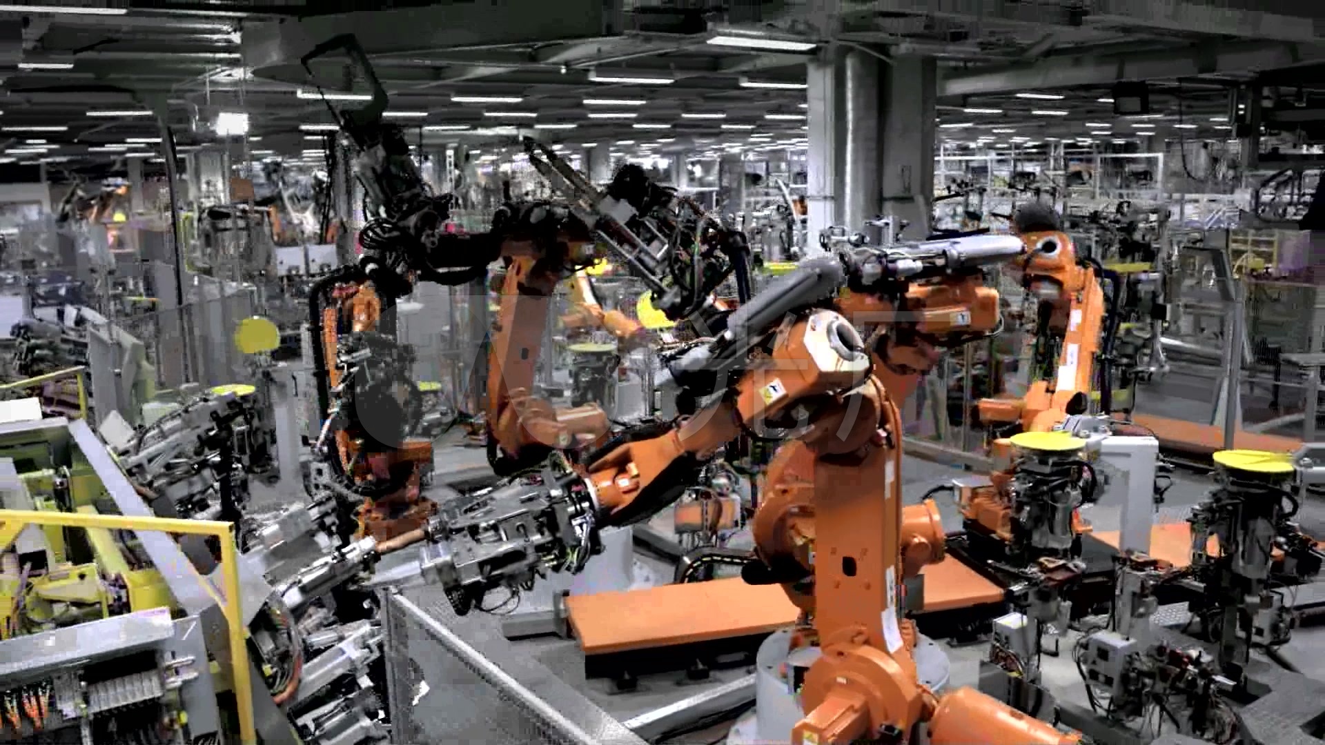 工业机械与五金制造的矢量插画应用